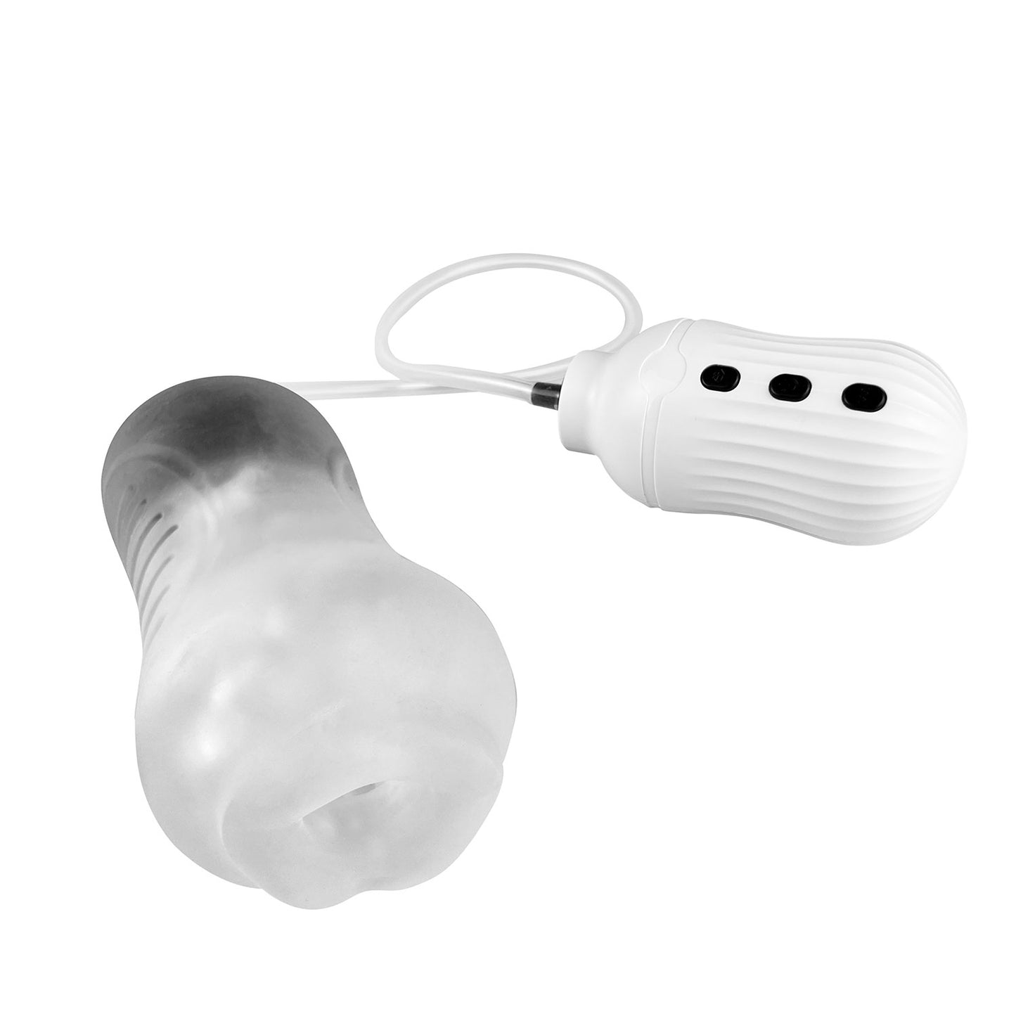 The Horny Company - Shiok Space Predator Vibration and Suction Plump Lips Male Masturbator with Controller