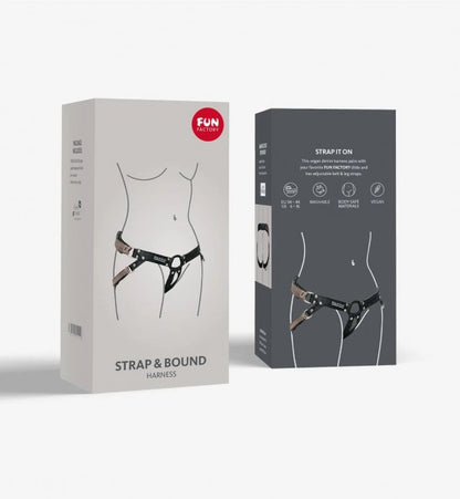 Fun Factory - Strap & Bound Invisible Denim 3 Harness Black