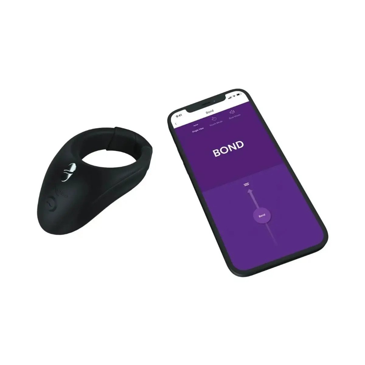 We-Vibe - Tease Us Set Bond + Bond App-Controlled  Wearable Cock Ring  (Black)