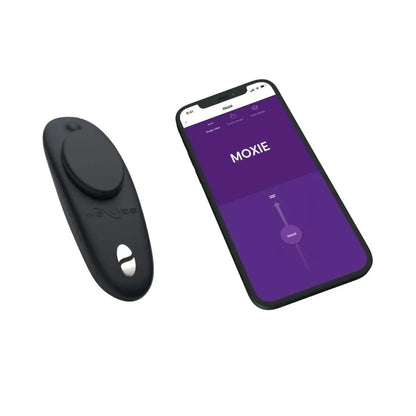 We-Vibe - Tease Us Set Moxie + Moxie App-controlled Wearable Clitoral Vibrators (Black)