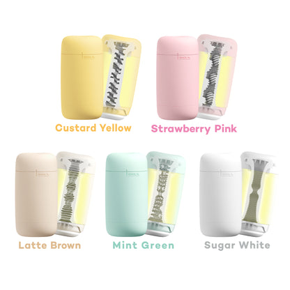 TENGA Puffy Custard Yellow