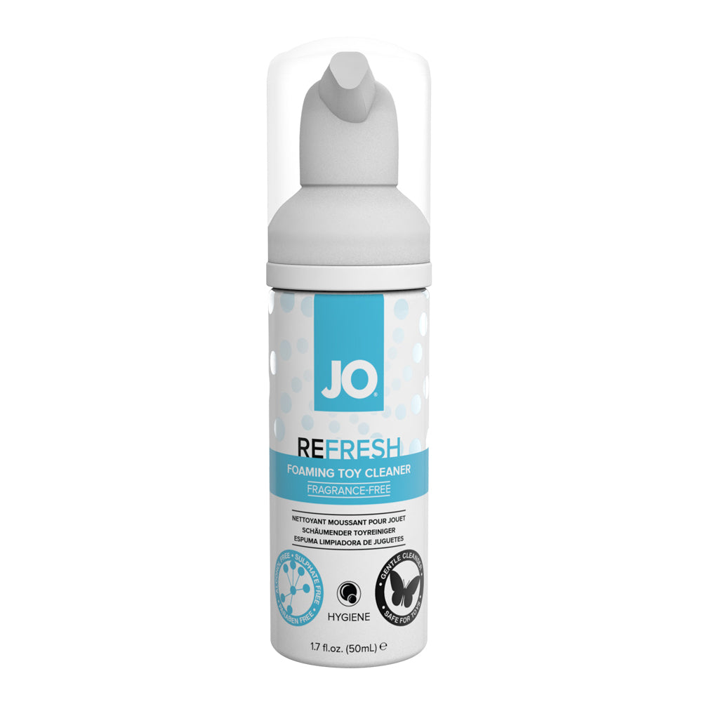 JO Refresh Foaming Toy Cleaner - Fragrance Free - Hygiene 1.7 floz / 50 mL