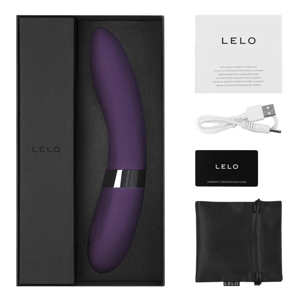 Lelo - Elise 2 Rechargeable G Spot Vibrator Purple