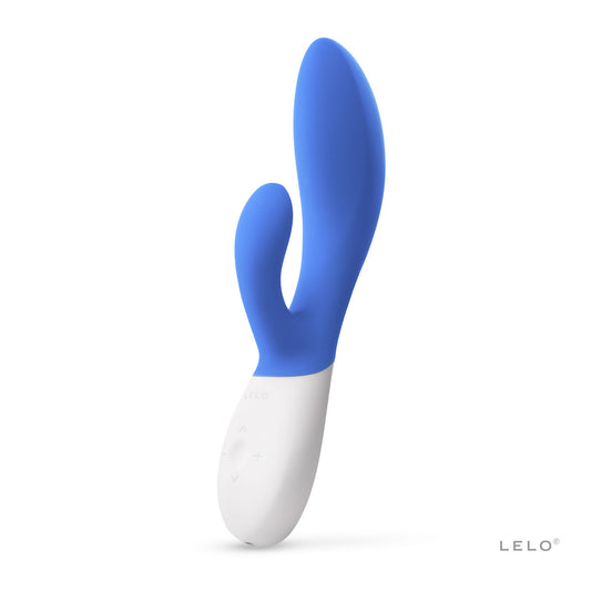 Lelo - Ina Wave 2 Rechargeable Rabbit Vibrator California Sky