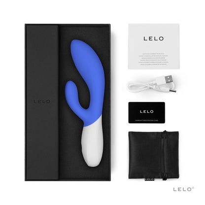 Lelo - Ina Wave 2 Rechargeable Rabbit Vibrator California Sky