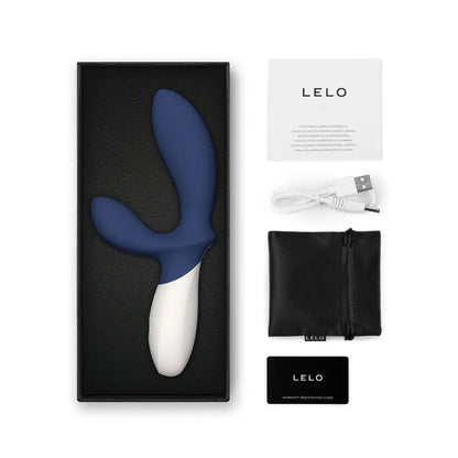 Lelo - Loki Wave 2 Vibrating Prostate Massager Base Blue