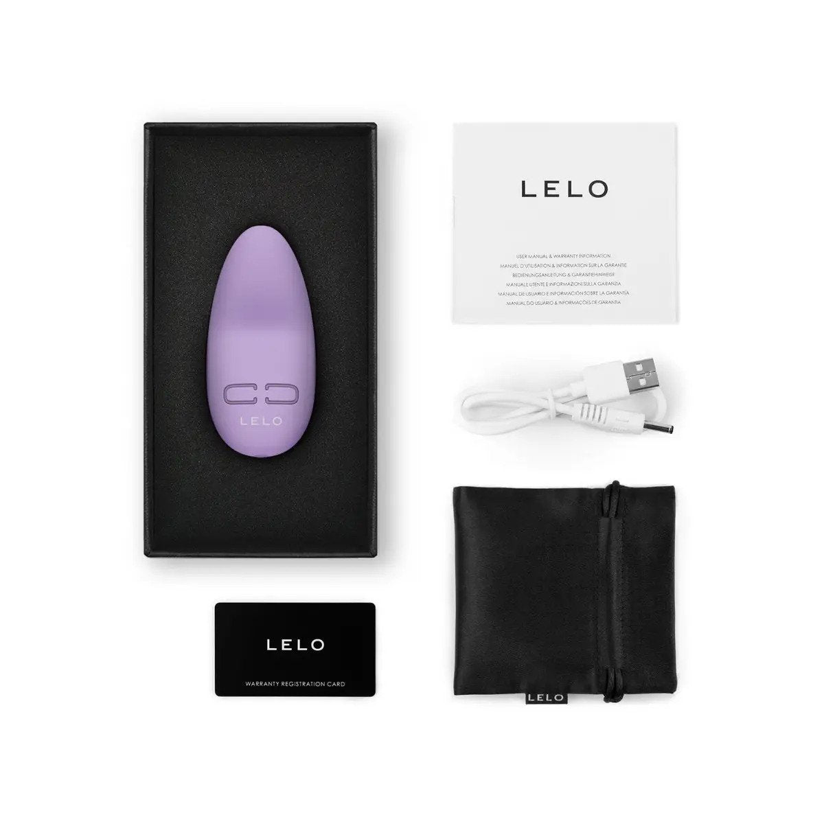 Lelo - Lily 3 Mini Vibrating Personal Massager Calm Lavender