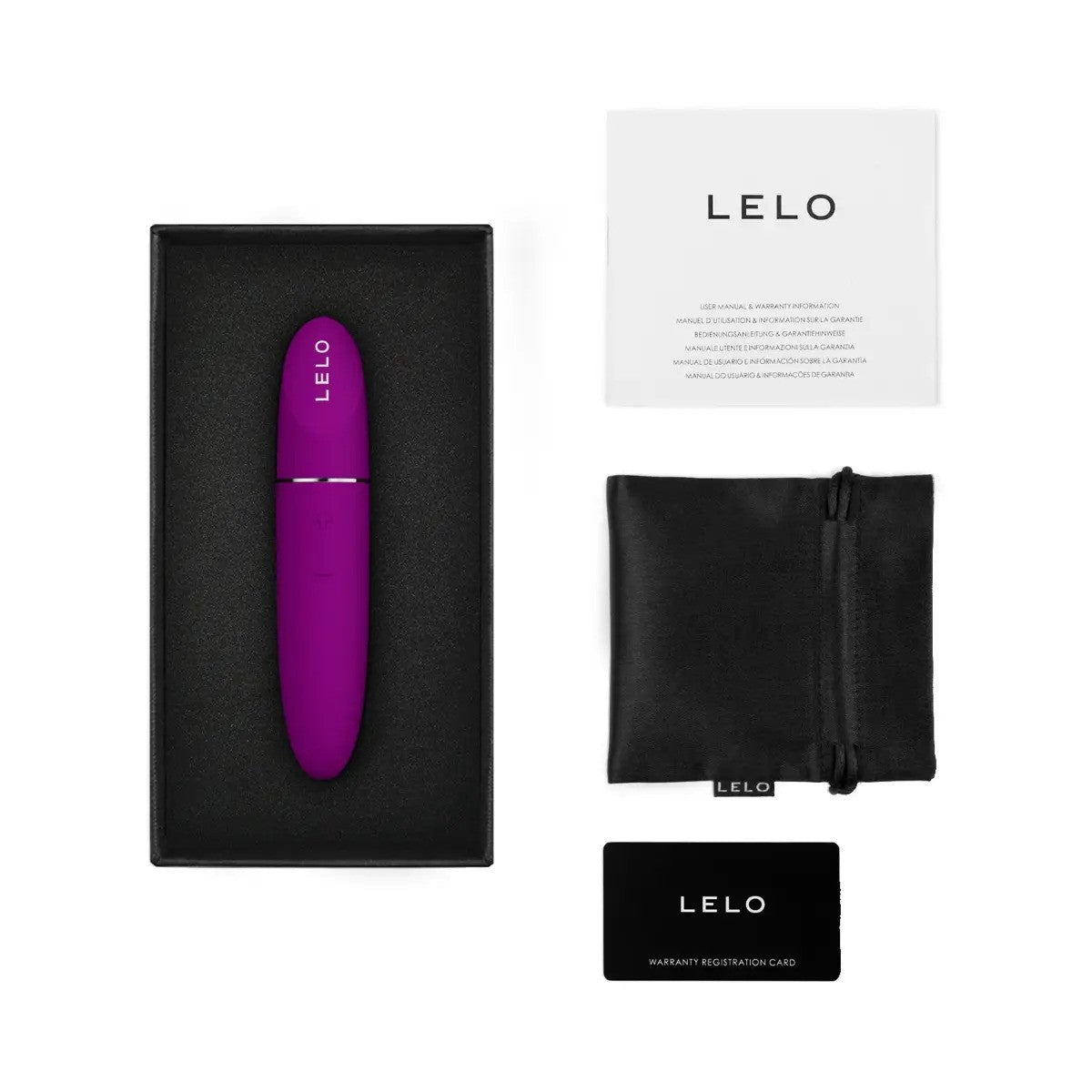 Lelo - Mia 3 Silicone Clitoral Vibrator Deep Rose