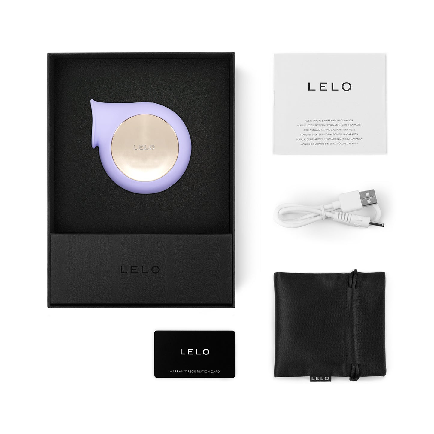 Lelo - Sila Cruise Rechargeable Sonic Clitoral Massager Lilac