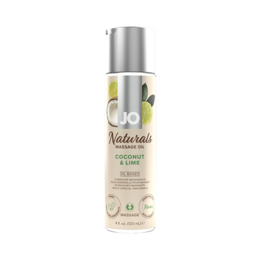 JO Naturals - Coconut & Lime - Massage 4 floz / 120 mL