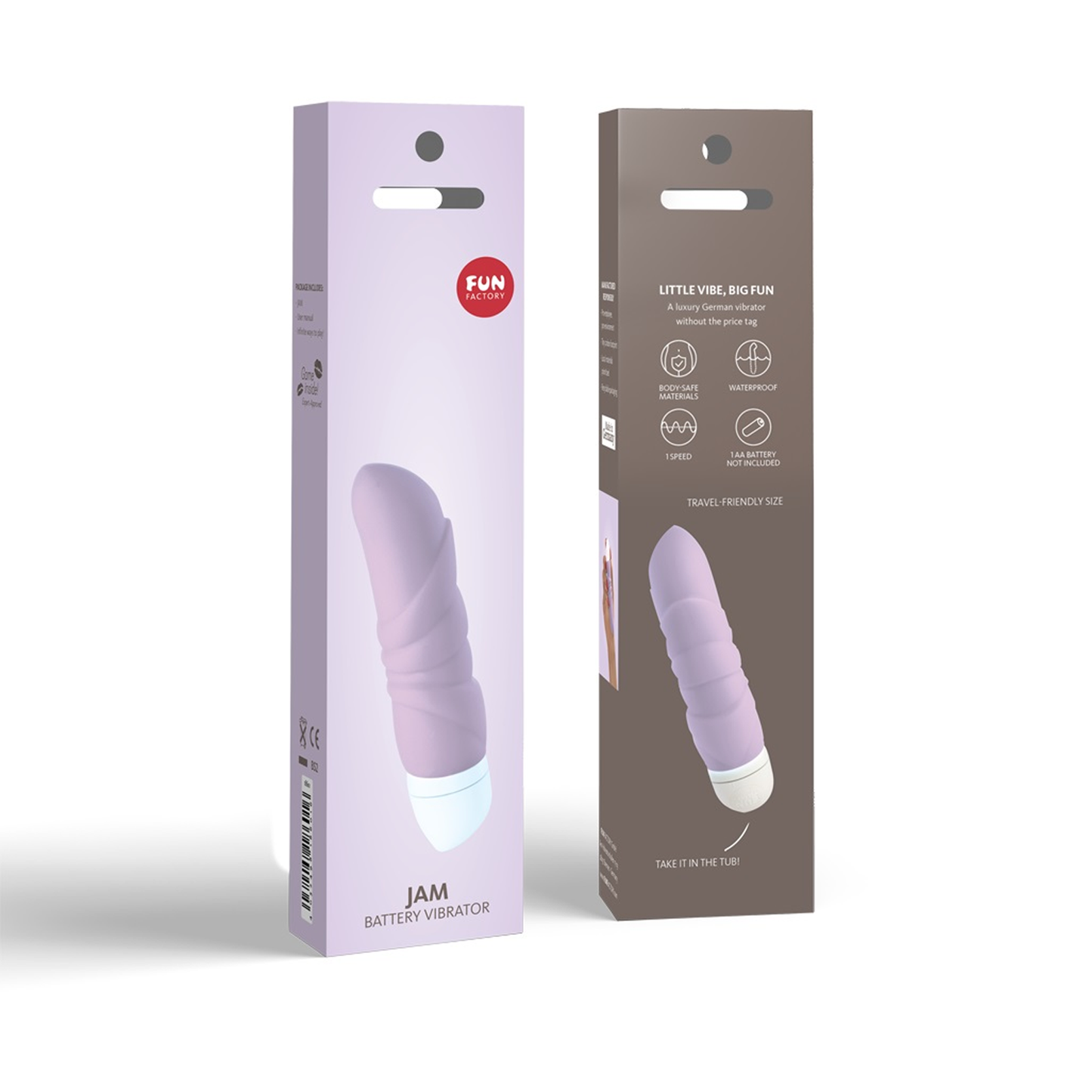 Fun Factory - Jam Mini Vibrator - Pastel Lilac