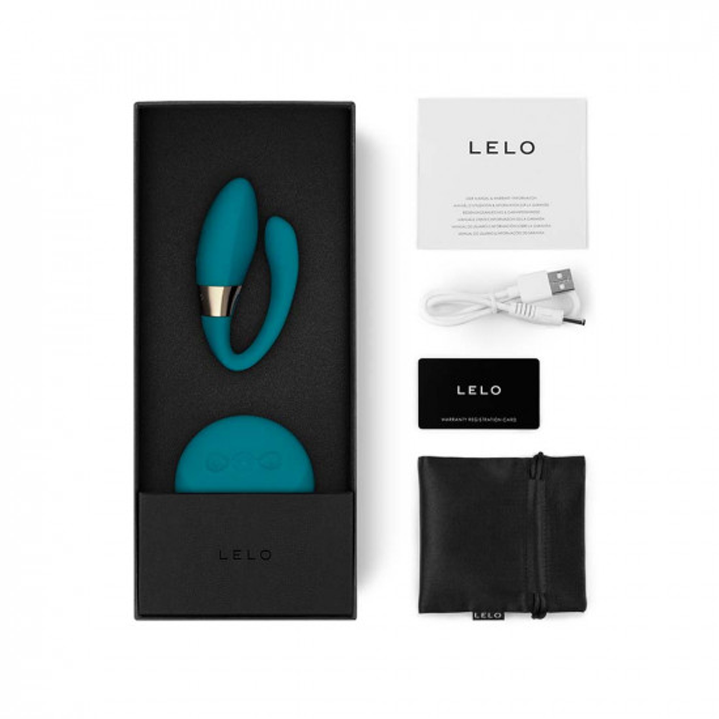 Lelo - Tiani Duo Dual-Action Couple's Massager (Ocean Blue)