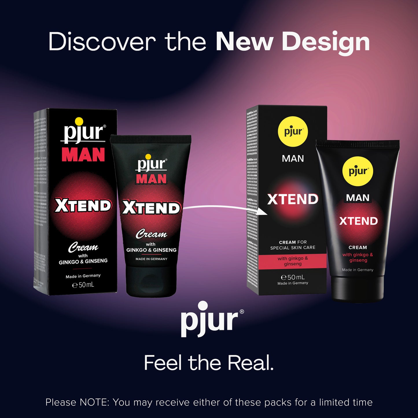 PJUR MAN XTEND Cream 50ml Male Enhancement