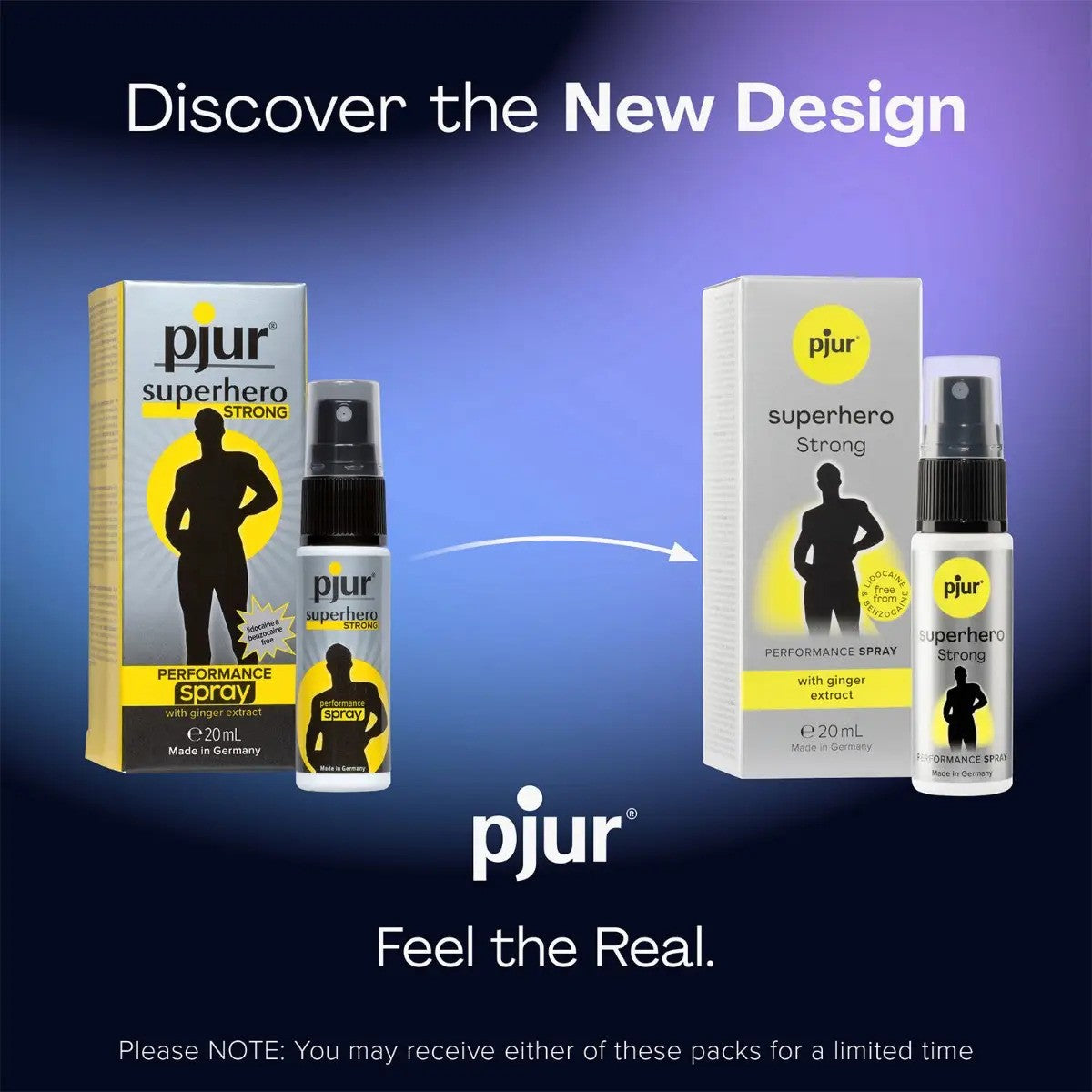 PJUR - SUPERHERO PERFORMANCE SPRAY FOR MEN 20ML