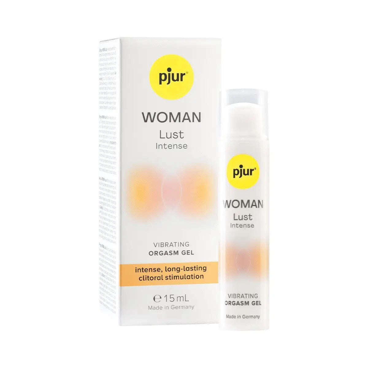 Pjur - Woman Lust Intense Water-based Vibrating Orgasm Gel for Clitoral Stimulation  15ml