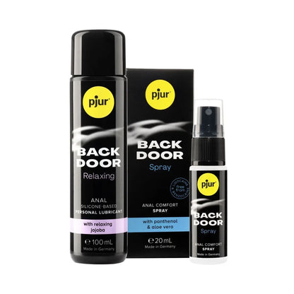 Pjur - Back Door Value Pack Anal Comfort Spray 20ml + Silicone Lubricant 100ml