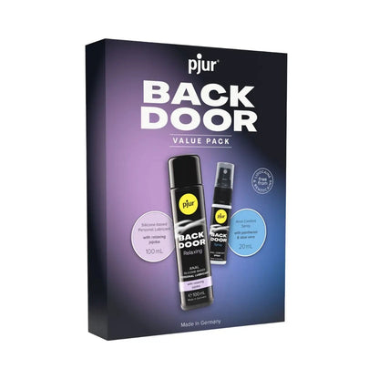 Pjur - Back Door Value Pack Anal Comfort Spray 20ml + Silicone Lubricant 100ml