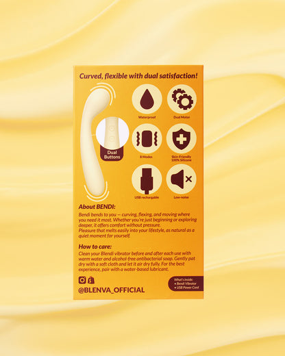 Blenva - Bendi The Flexible Explorer Dual Motor G-Spot Vibrator