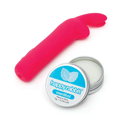 Happy Rabbit - Clitoral Pleasure Kit (With Bullet Vibe, Pleasure Arousal Balm, Blindfold and Storage Case)