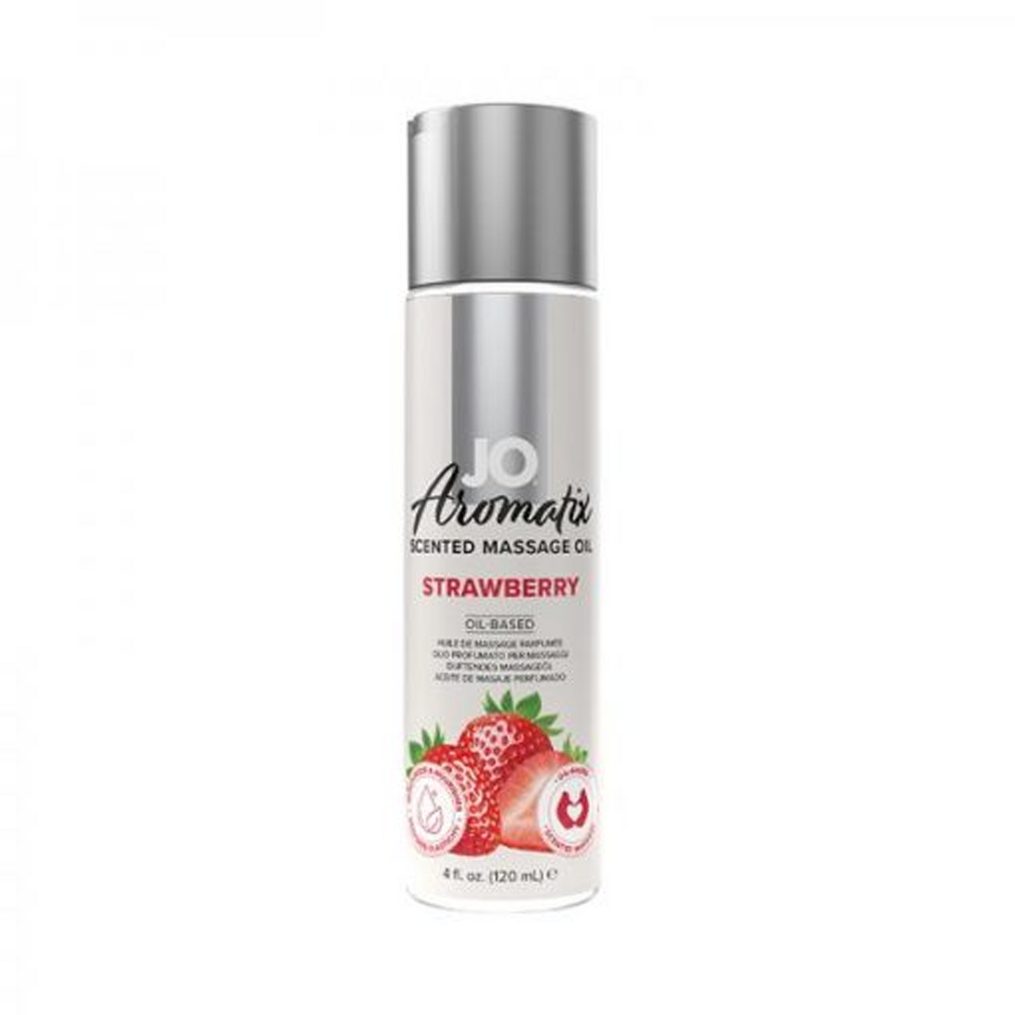JO Aromatix - Scented Massage Oil Strawberry 120ml