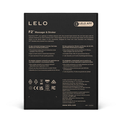 Lelo - F2S App-Controlled Stamina Trainer and Male Stroker Red