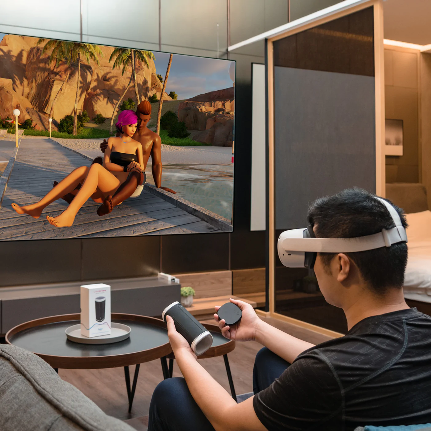 Lovense - Calor App-Controlled Heating Male Masturbator