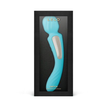 Lelo - Switch App-Controlled Double-sided Wand Vibrator Aqua