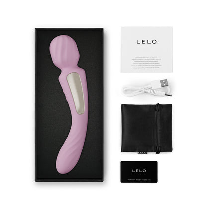 Lelo - Switch App-Controlled Double-sided Wand Vibrator Soft Pink
