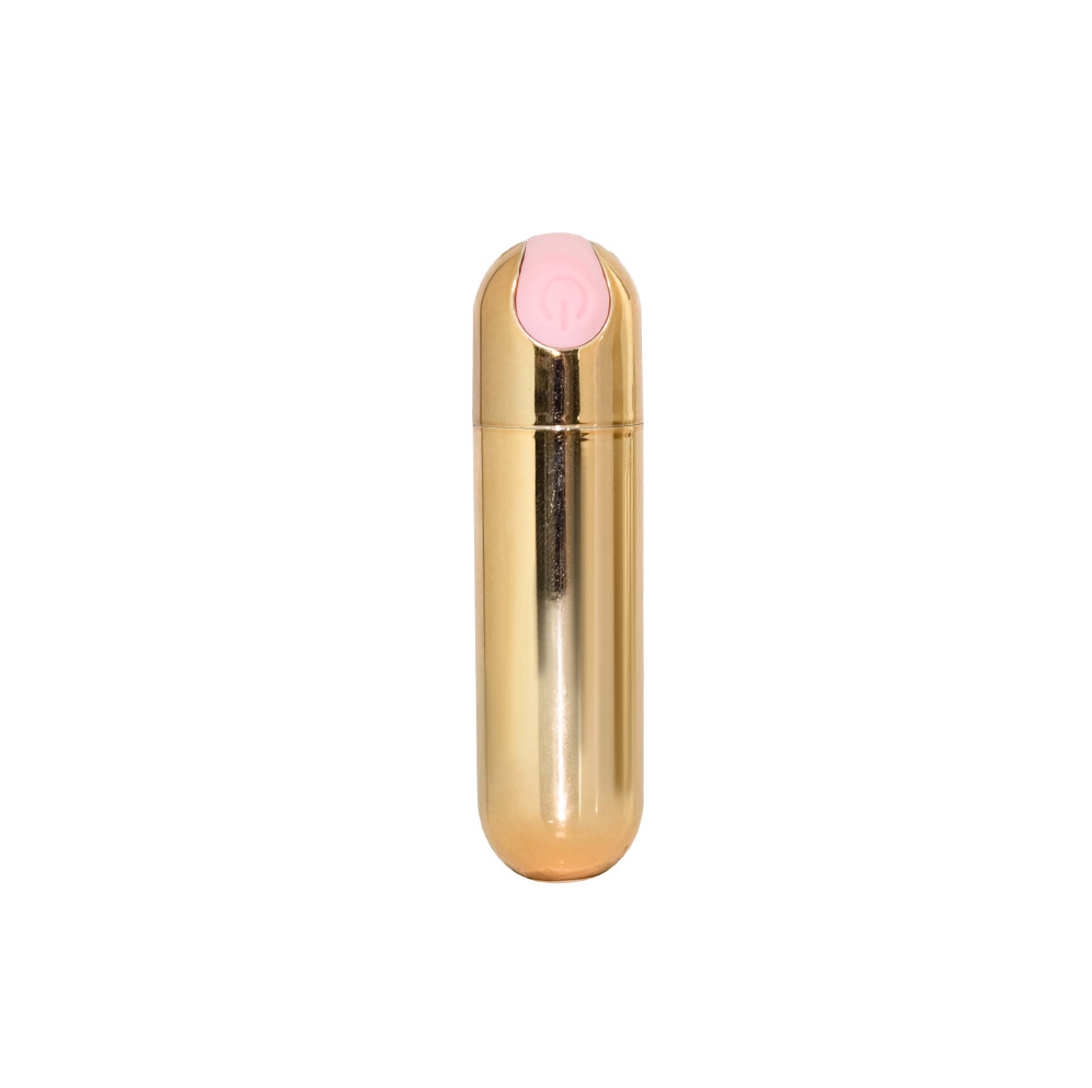 Bang! - Rechargeable Bullet Vibrator Gold Pink