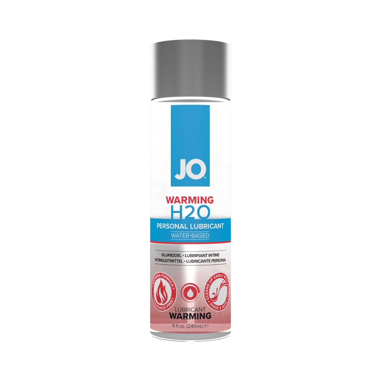 JO H2O - Warming - Lubricant 8 floz / 240 mL