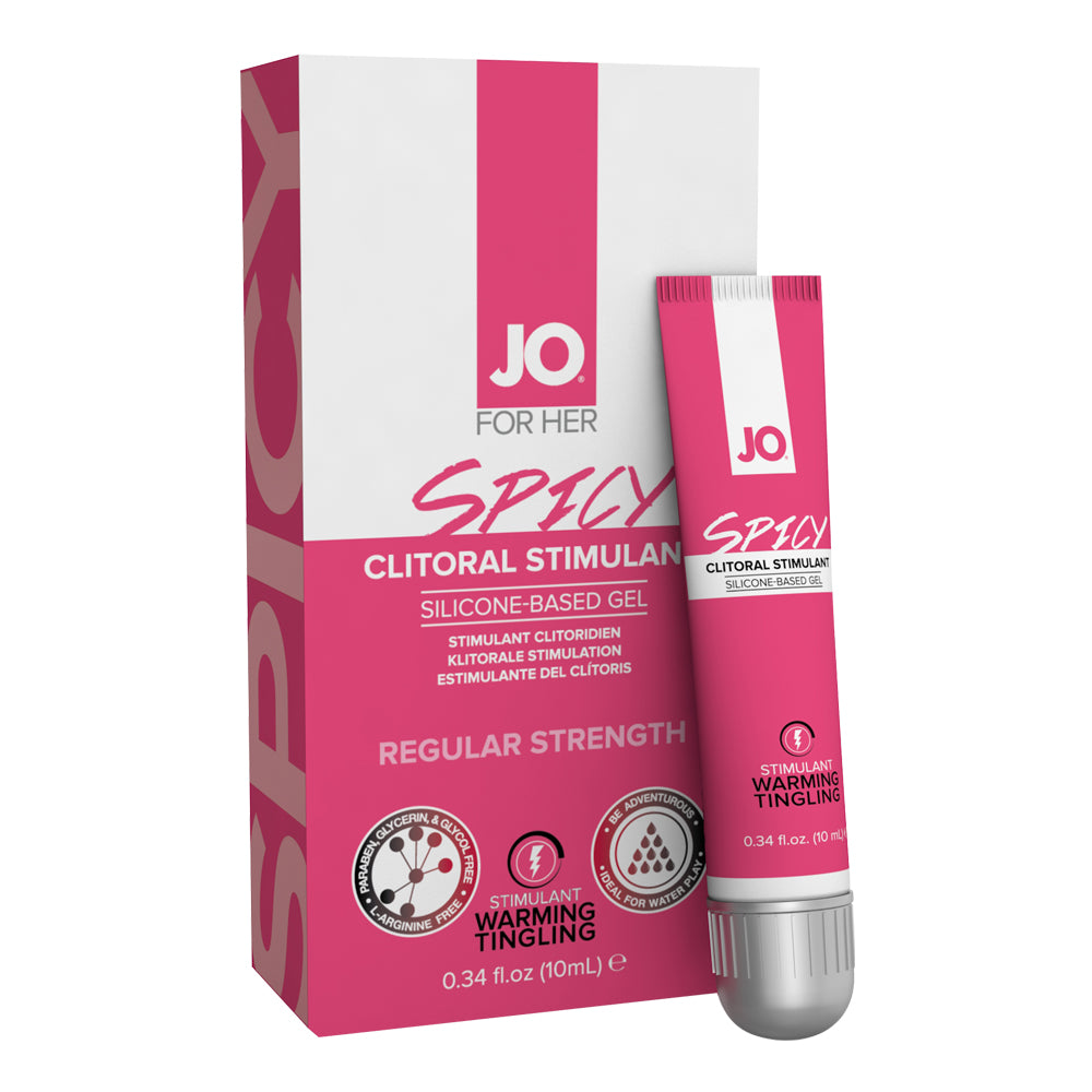 JO - Spicy Clitoral Silicone Serum Buzzing Stimulant Gel 10ml