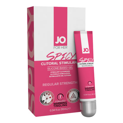 JO - Spicy Clitoral Silicone Serum Buzzing Stimulant Gel 10ml