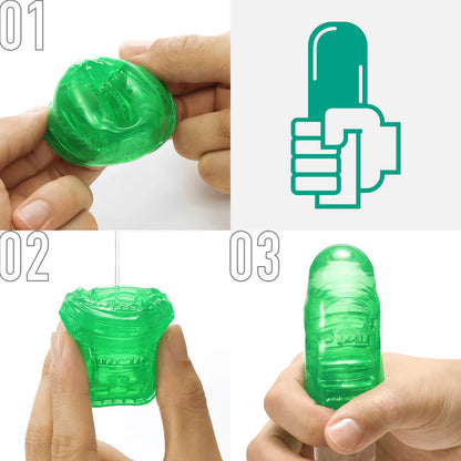 Tenga - Uni Unisex & Universal Masturbator for Men and Women Emerald