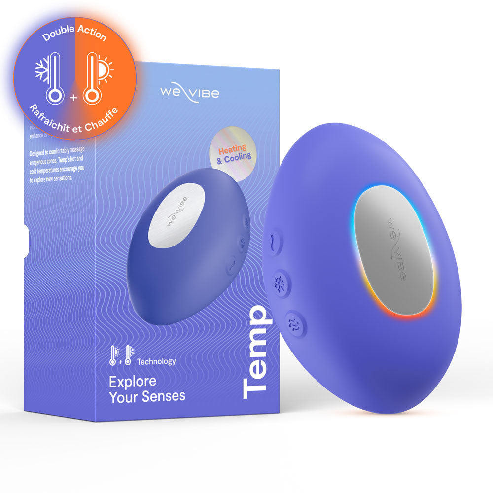 We-Vibe - Temp Warming and Cooling Clitoral Vibrator Lavender Blue