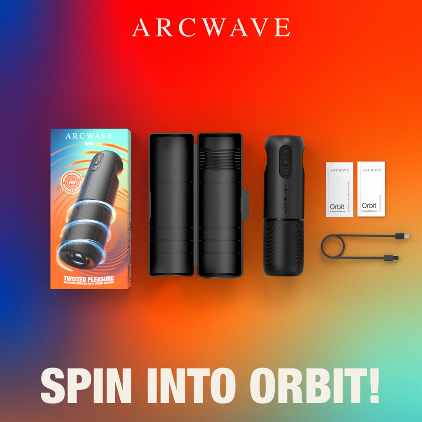 [Pre-Order] Arcwave - Orbit Rotating Male Masturbator