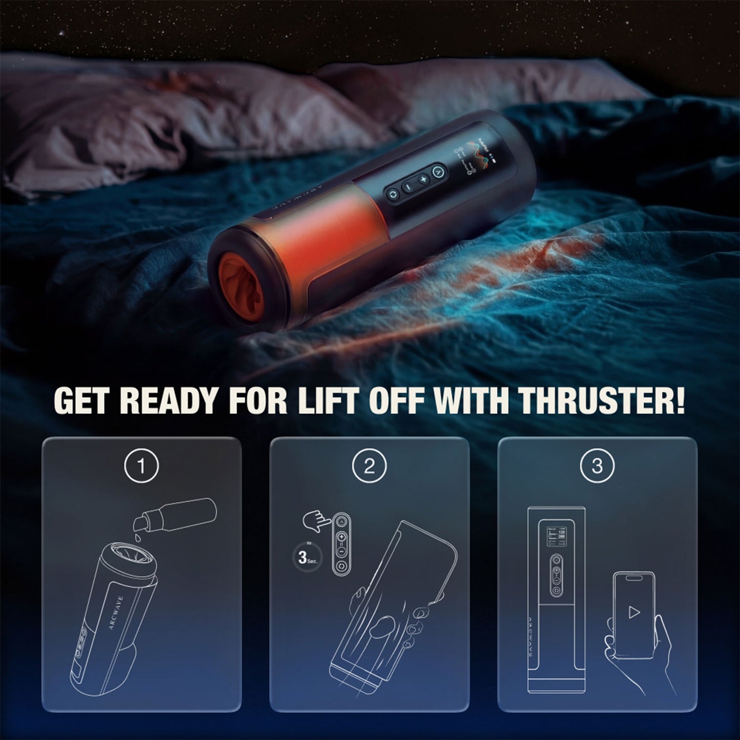[Pre-Order] Arcwave - Thruster Thrusting and Rotating Stroker