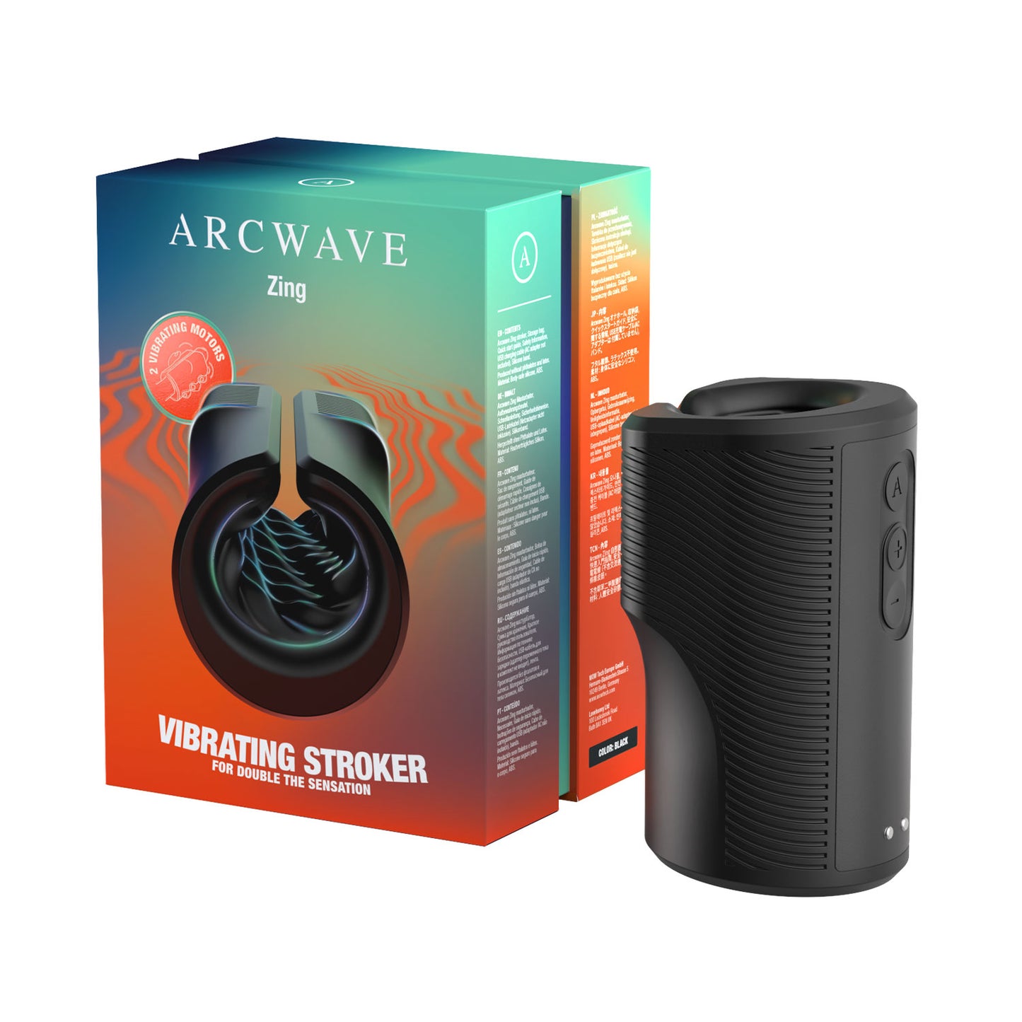 Arcwave - Zing Dual Motors Vibrating Stroker