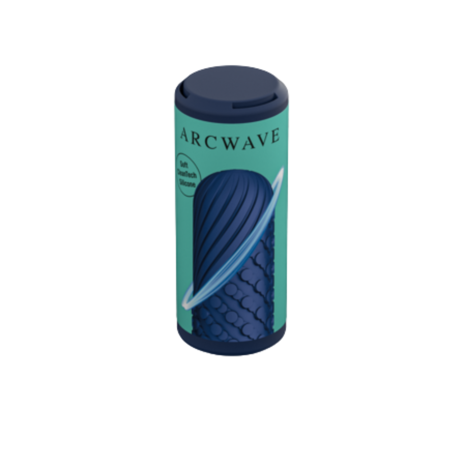 Arcwave Ghost - Pocket Manual Stroker CleanTech Silicone Male Masturbator (Bue)