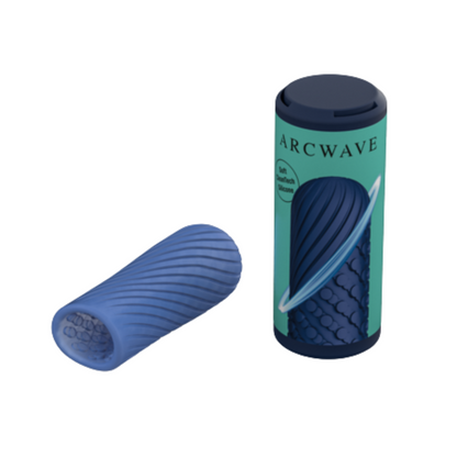 Arcwave Ghost - Pocket Manual Stroker CleanTech Silicone Male Masturbator (Bue)