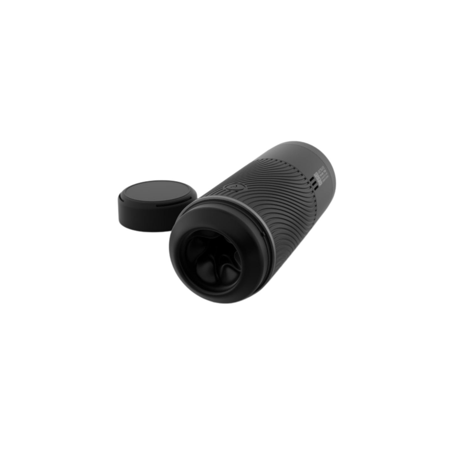 Arcwave - Pow Manual Stroker CleanTech SIlicone Male Masturbator (Black)