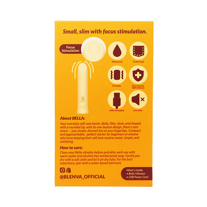 Blenva - Bella The Everyday Essential Silicone Bullet Vibrator