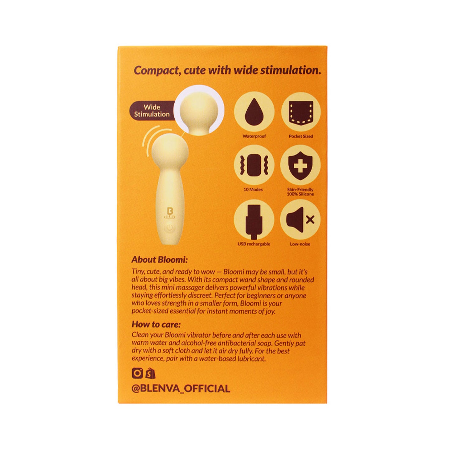 Blenva – Bloomi The Petite Wonder Mini Vibrating Wand