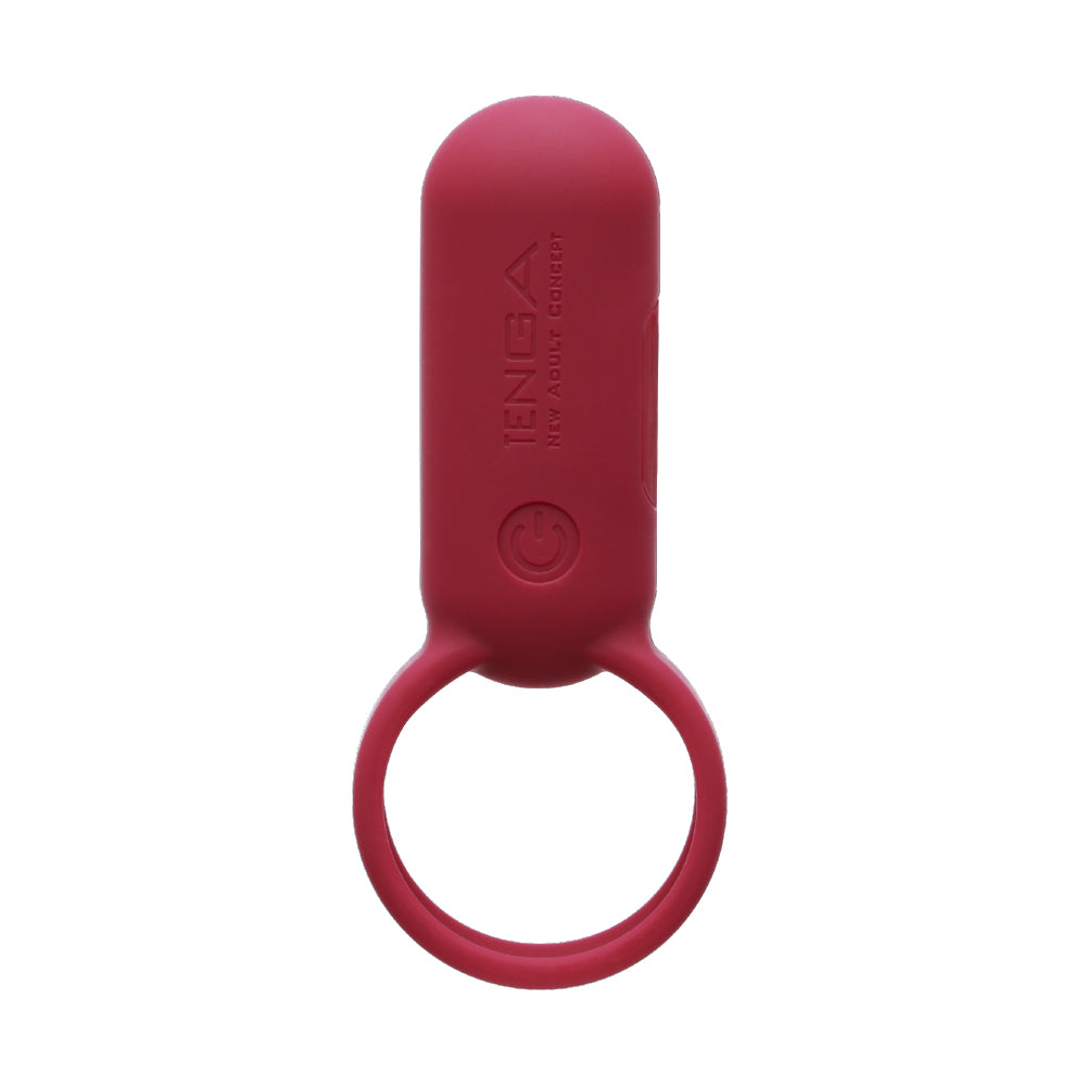 Tenga - SVR Smart Vibe Ring Couple Vibrator Carmine 