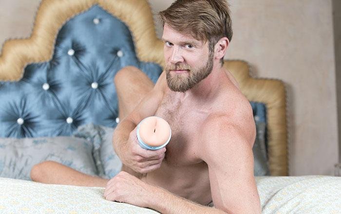 Fleshjack Boys - Colby Keller Lumberjack Butt Masturbator