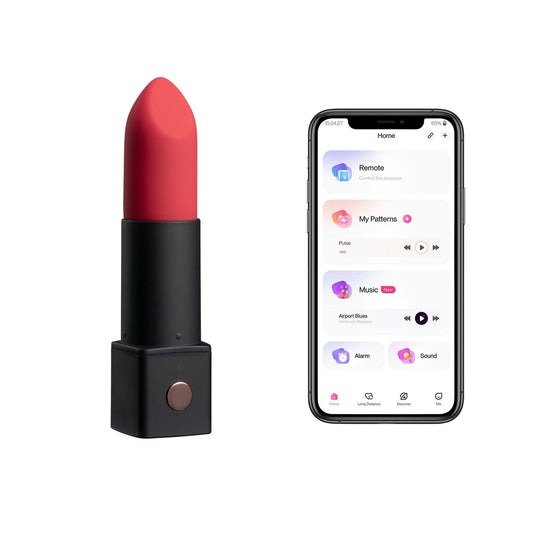 Lovense - Exomoon Bluetooth Secret Lipstick Bullet Vibrator