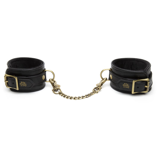 Fifty Shades Of Grey - Bound To You Ankle Cuffs Faux Leather