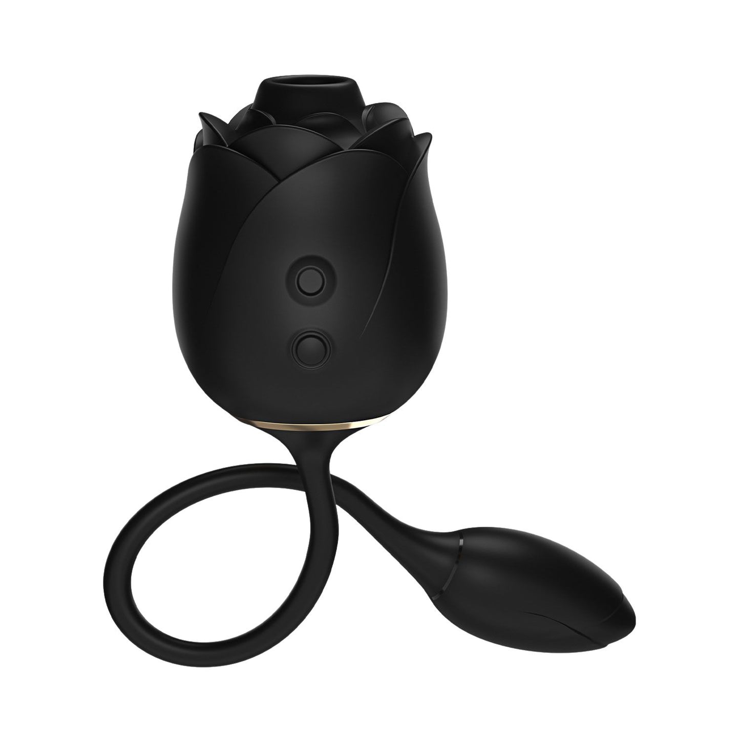 Fifty Shades - Dark Blushing Rose Suction Egg Vibrator