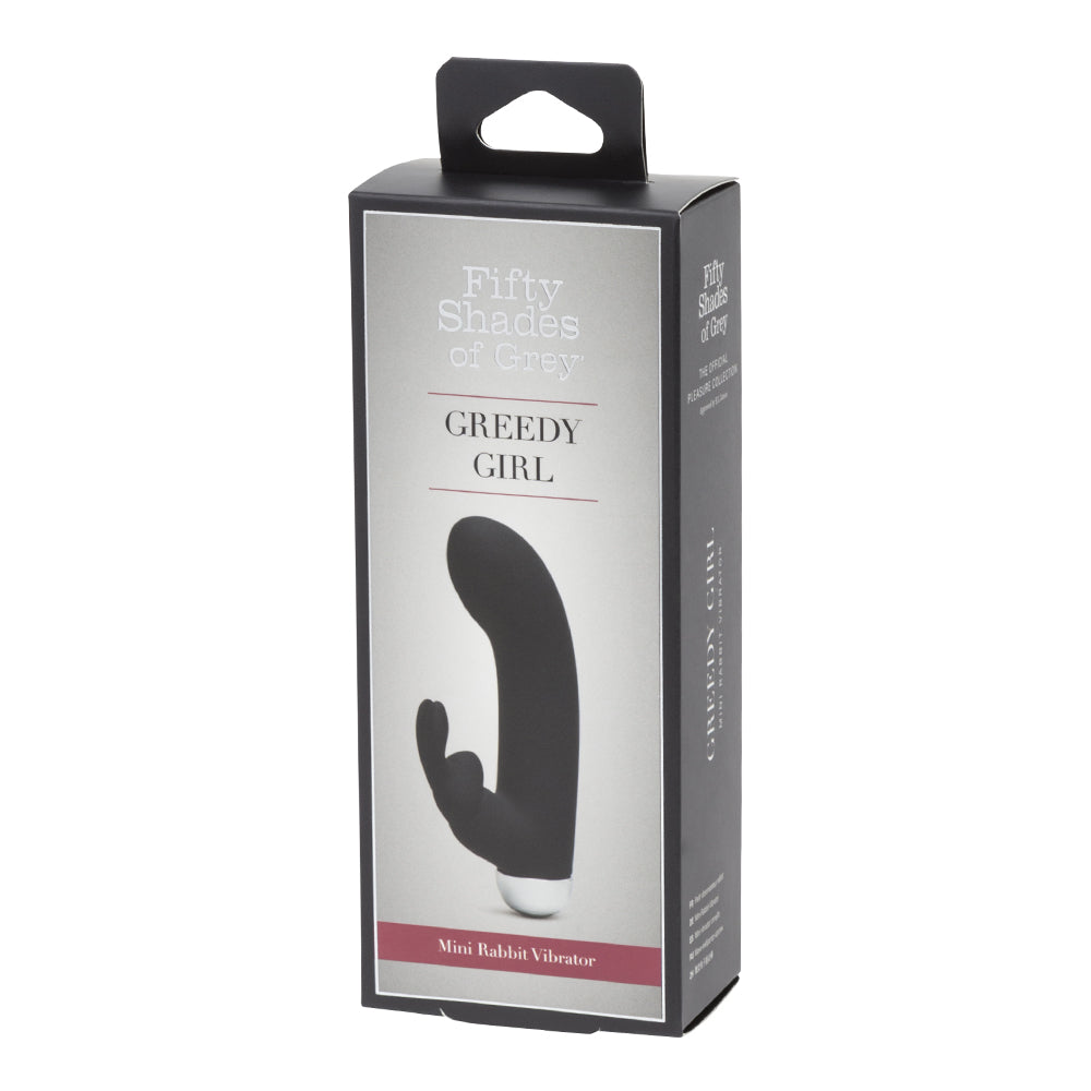 Fifty Shades Of Grey - Greedy Girl Rechargeable Mini Rabbit Vibrator