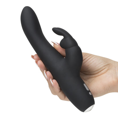 Fifty Shades Of Grey - Greedy Girl Rechargeable Slimline Rabbit Vibrator