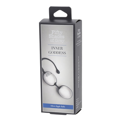 Fifty Shades Of Grey - Inner Goddess Silver Jiggle Balls 67G Silver